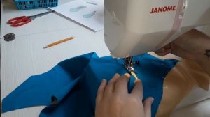 Шьём купальник для художественной гимнастики2. Пришиваем аппликации