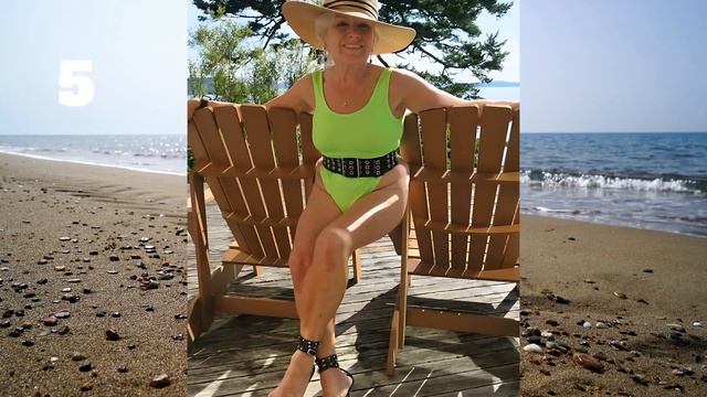 Natural WOMEN OVER 70 | Elegant Outfits смотреть онлайн