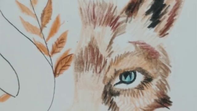 Рисуем лису ? как нарисовать карандашами ? смотреть онлайн
