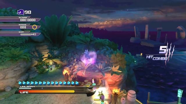 Sonic Unleashed Combo Video смотреть онлайн