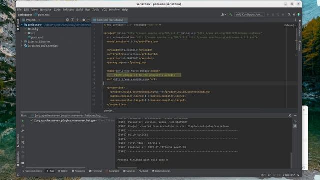 How to use Intellij communiti editor with tomcat and serlets смотреть онлайн