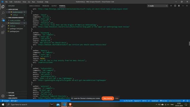 News-Scraper : Built using Node JS and Nightmare JS смотреть онлайн