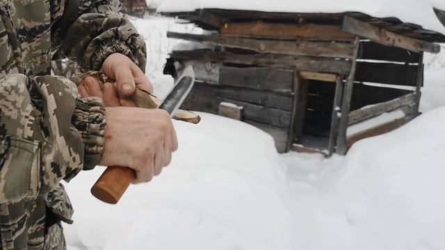 Якутский нож, немного об углах заточки смотреть онлайн