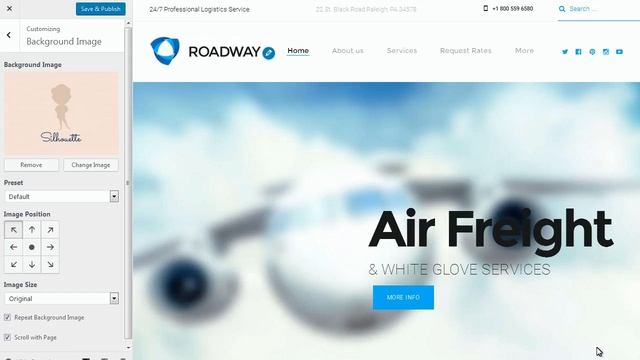WordPress Blogging Themes. How To Replace Background Image Using Customizer смотреть онлайн