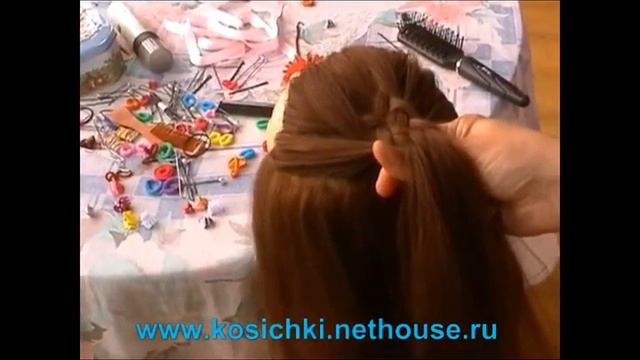 Урок 8. Пятипрядная коса 2 способ смотреть онлайн