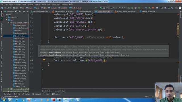 ANDROID PRACTICAL 97 | SYLLABUS APPLICATION 44 | PART 1| SQLITE INSERT | SQLITE SEARCH | смотреть онлайн
