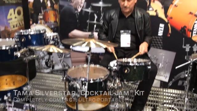 NAMM '14 - Tama Silverstar "Cocktail-Jam" Kit смотреть онлайн