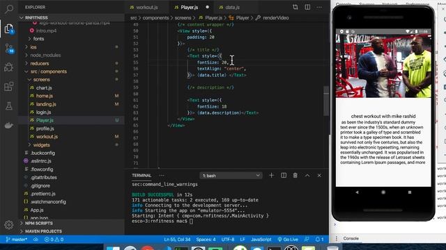 React/React Native Speed Coding - Fitness App смотреть онлайн