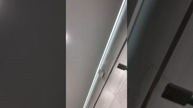 Потолок с контурной подсветкой в ванной. Натяжные потолки РВС Саратов смотреть онлайн
