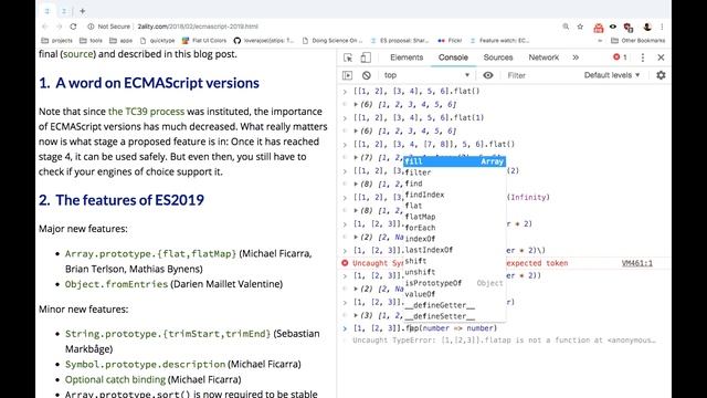 DevTrends #43: ECMAScript 2019 and the future of JS смотреть онлайн