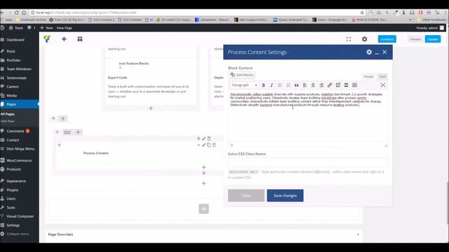 Stack WordPress Theme - Process Block Overview смотреть онлайн