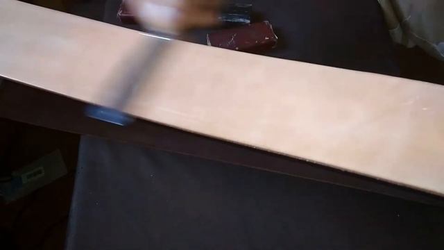 Ремень для правки опасной бритвы КРС