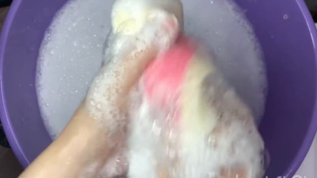 МЫЛЕНИЕ БАННОГО МЫЛА от НМЖК🧼 ASMR💕Очень приятное и вкусное мыло 🧼🤍 смотреть онлайн