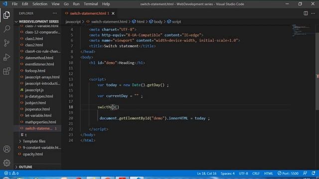 Javascript Switch Statement | JavaScript for Beginners in Odia | Part - 19 | MS Info Systems смотреть онлайн