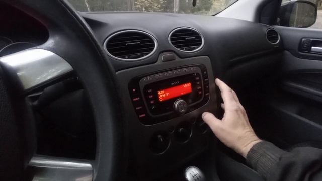 тест магнитолы Sony Ford Focus