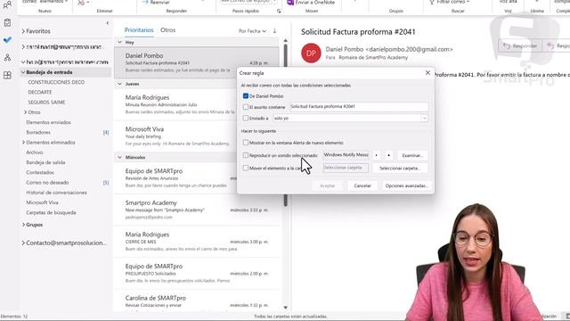 ✉️ Aprende a crear Reglas en OUTLOOK automáticas para que organice tus correos. смотреть онлайн