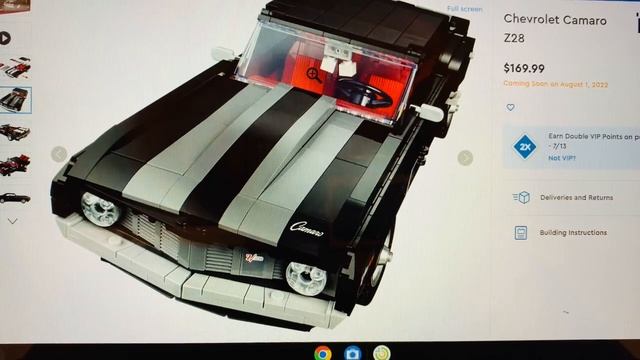 Lego Chevrolet Camaro смотреть онлайн