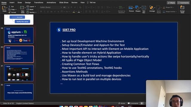 MobileAutomation | Introduction about mentor and the course content смотреть онлайн