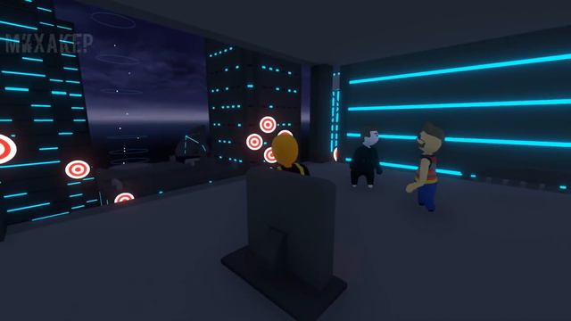 HUMAN FALL FLAT Смешные моменты (перевод) 🖲️ КИБЕРПАНК УЖЕ ЗДЕСЬ (VanossGaming)