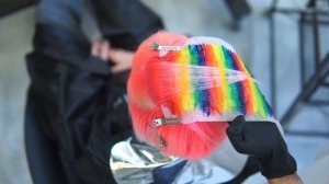 Окрашивание прямыми пигментами. Техника Глитч |Color PRN