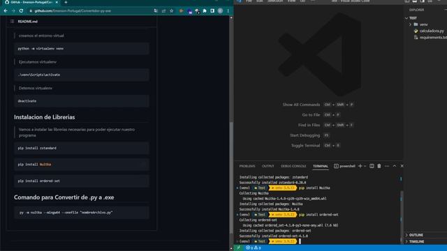 como convertir tus archivos Python(.py) a un ejecutable(.exe) #keylogger смотреть онлайн
