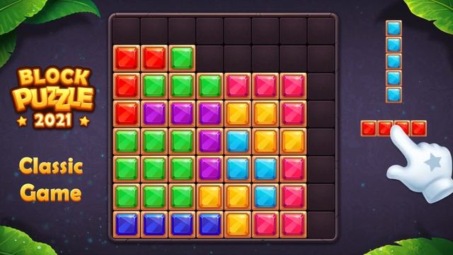 Gem block puzzle - No.1 puzzle game in 2021 смотреть онлайн