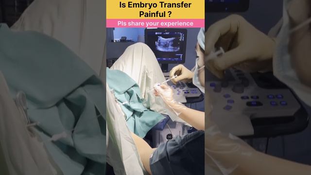 Is embryo transfer painful process? Embryo transfer by Dr Rakshita Malik #gynaecologist #doctor #iv смотреть онлайн