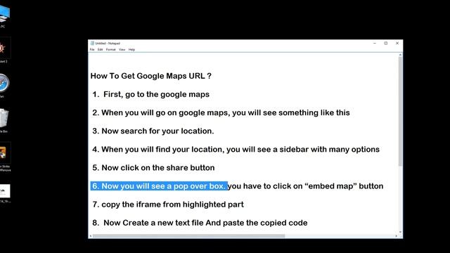 How To Get Google Map URL смотреть онлайн