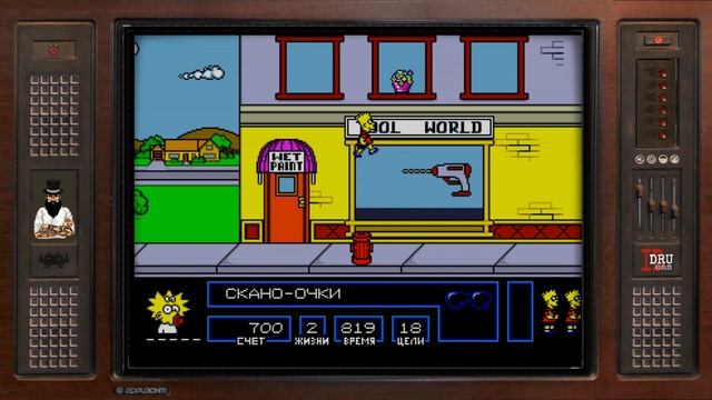 THE SIMPSONS: BART VS THE SPACE MUTANTS | СИМПСОНЫ: БАРТ ПРОТИВ КОСМИЧЕСКИХ МУТАНТОВ | LEVEL UP смотреть онлайн