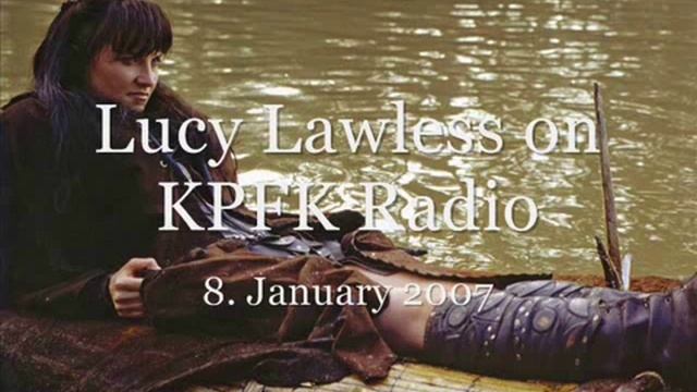 Lucy Lawless On KPFK Radio Part 1/2