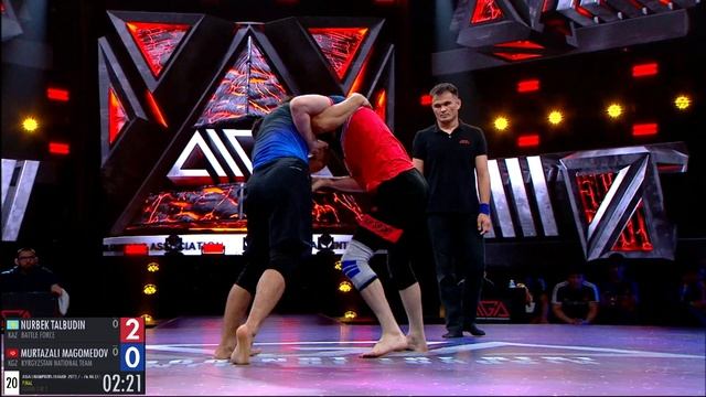 - 76 kg Nurbek Talbudin Battle Force vs Murtazali Magomedov KNT смотреть онлайн