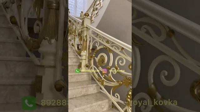 Красивые кованые перила в Грозном смотреть онлайн
