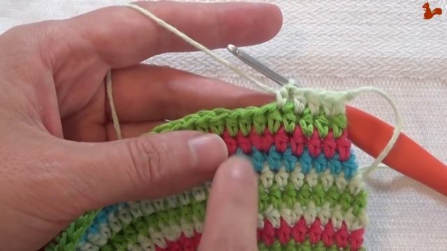 Peacock Tail Bag CAL Part 3 - Back side смотреть онлайн