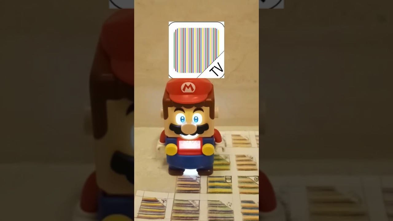 Lego Super Mario Television barcode check in my draw catalog! #shorts Vertical version смотреть онлайн