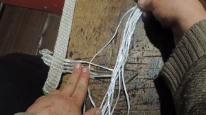 Плетеная уздечка для лошади часть 3