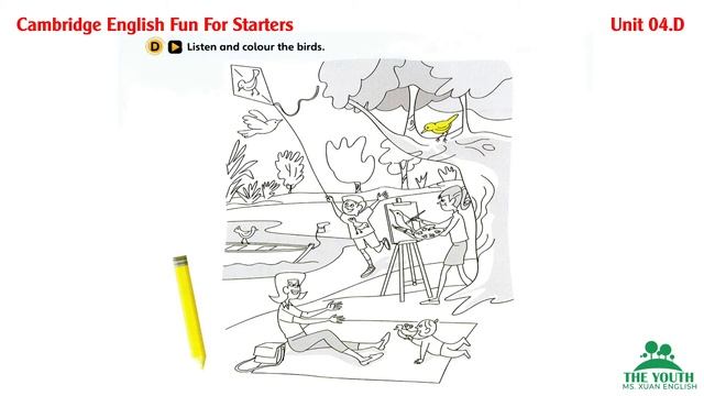 Fun for Starter, 4th Edition - UNIT 4: RED, BLUE AND YELLOW - 4D - page 13 смотреть онлайн