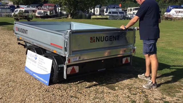 Nugent T2517S Tipper / Tipping Trailer MGW 2700KG (7'11'' x 5'5'' / 243cm x 165cm)**FULL REVIEW** смотреть онлайн