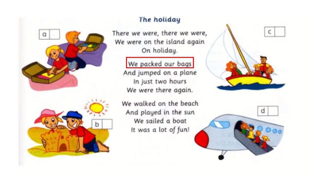 Year 3 CEFR ‘On Holiday’ | Regular Past Tense Verbs смотреть онлайн