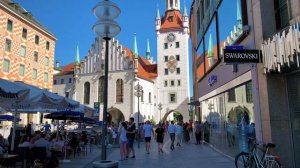 МЮНХЕН прогулка по городу, достопримечательности, центр города