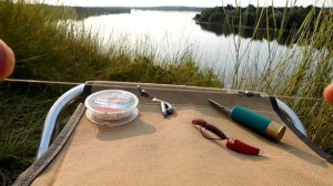 Монтаж скользящий ОТВОДНОЙ ПОВОДОК для ловли окуня и судака