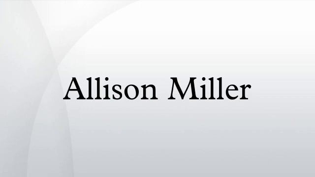Allison Miller смотреть онлайн