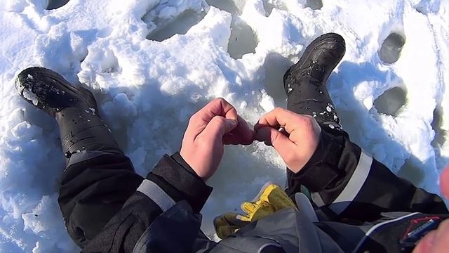 Рыбалка на малых реках Сибири в глухозимье. смотреть онлайн