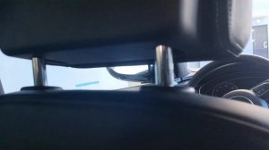 Снятие подголовников AUDI A6C7 S-Line (перед и зад)