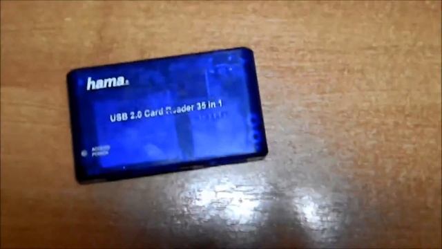 Обзор на HAMA USB 2.0 Multi Card Reader 35 in 1. смотреть онлайн
