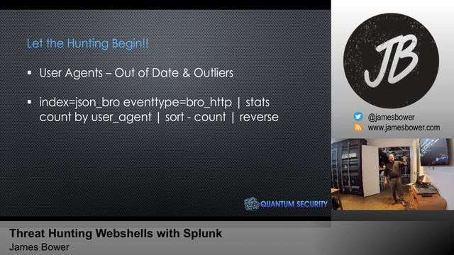 Threat Hunting Web Shells With Splunk смотреть онлайн