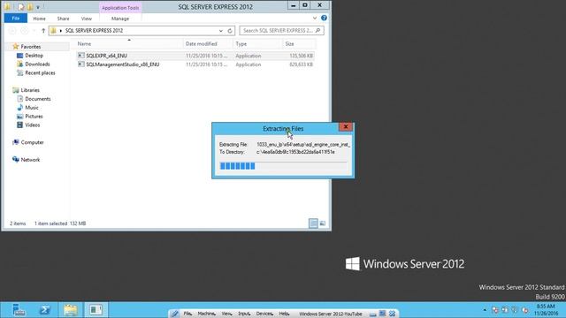 How to Install Microsoft SQL Server 2012 Express on Windows Server 2012 смотреть онлайн