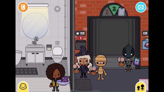 Хэллоуин на Mimi Likes Toca// тока бока// тока лайф ворлд смотреть онлайн