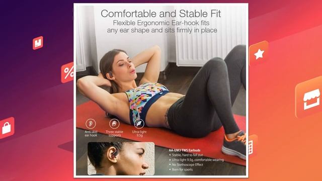 TWS наушники BlitzWolf AIRAUX UM3 hi-fi | скидки на Али смотреть онлайн