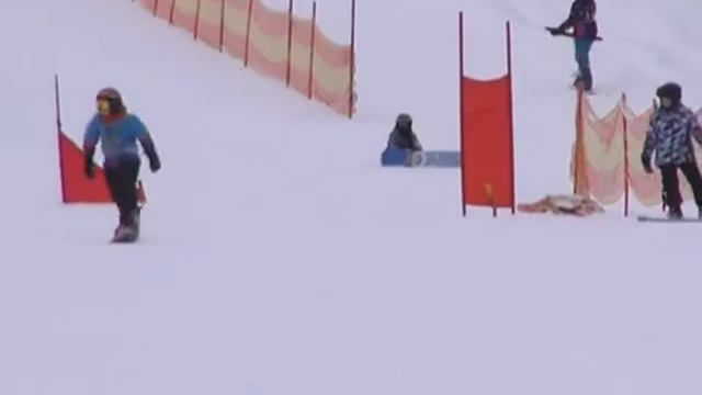Спорт. Сноуборд этап кубка Горной Шории смотреть онлайн