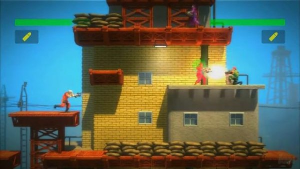 Bionic Commando Rearmed Xbox Live Gameplay - Co-Op (HD)